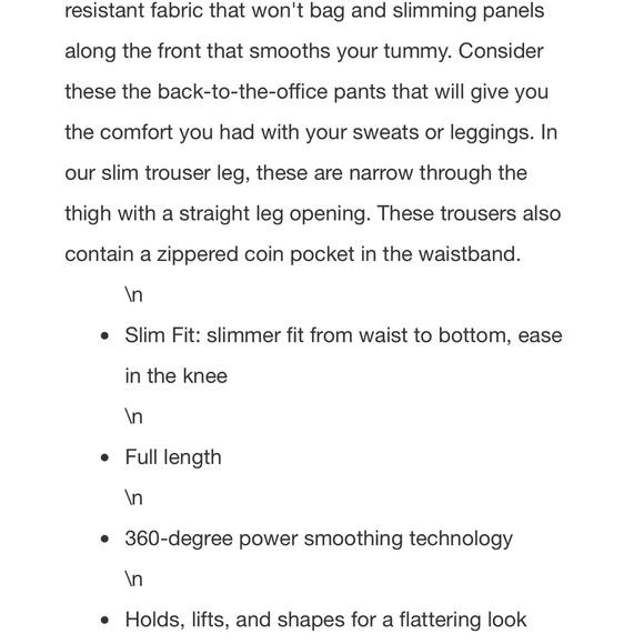 WHBM Slim Elle Pant in Biscotti - Picture 10 of 16